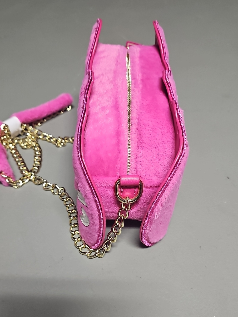 Barbie The Movie NWT Pink Barbie Logo XBody Plush Bag Limited Edition - Picture 8 of 11